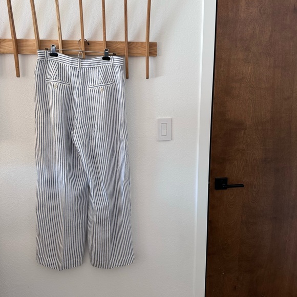 Madewell Harlow Wide-Leg Pant in 100% Linen - Picture 6 of 8